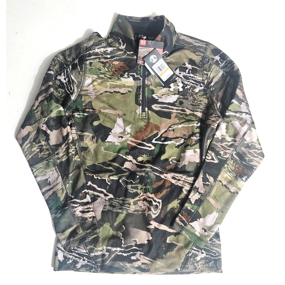 Under Armour 1/4 Zip Camo Pullover Men's Size Small NWT 1316863